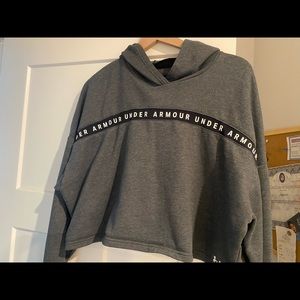 Under armour cropped hoodie